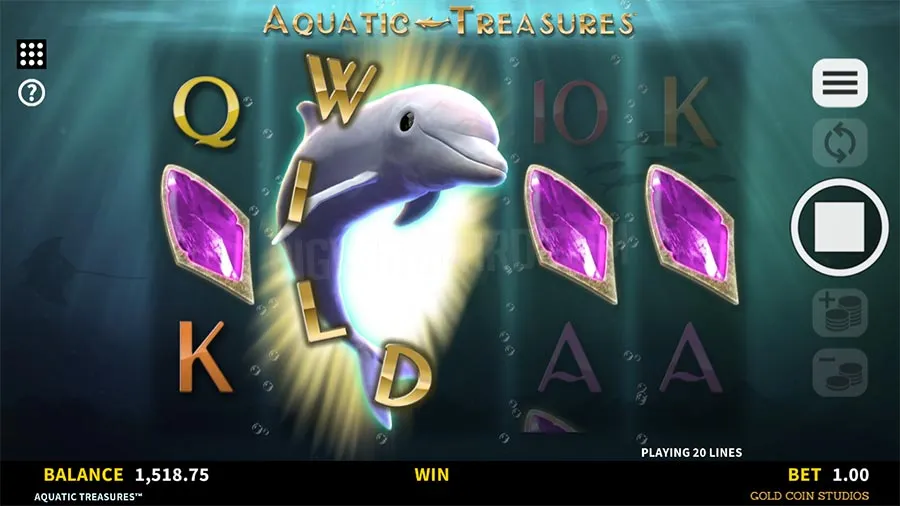 aquatic treasures slot