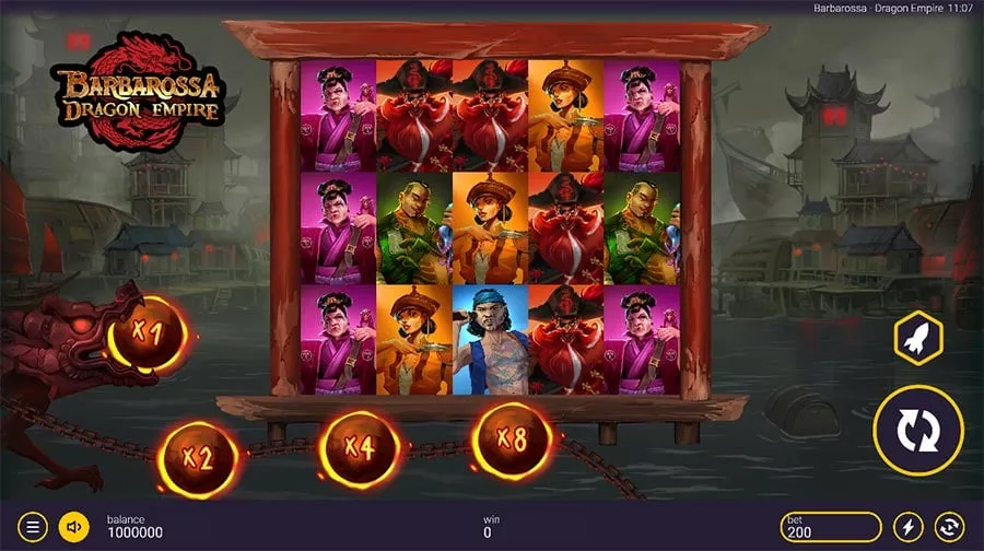 Barbarossa Dragon Empire slot