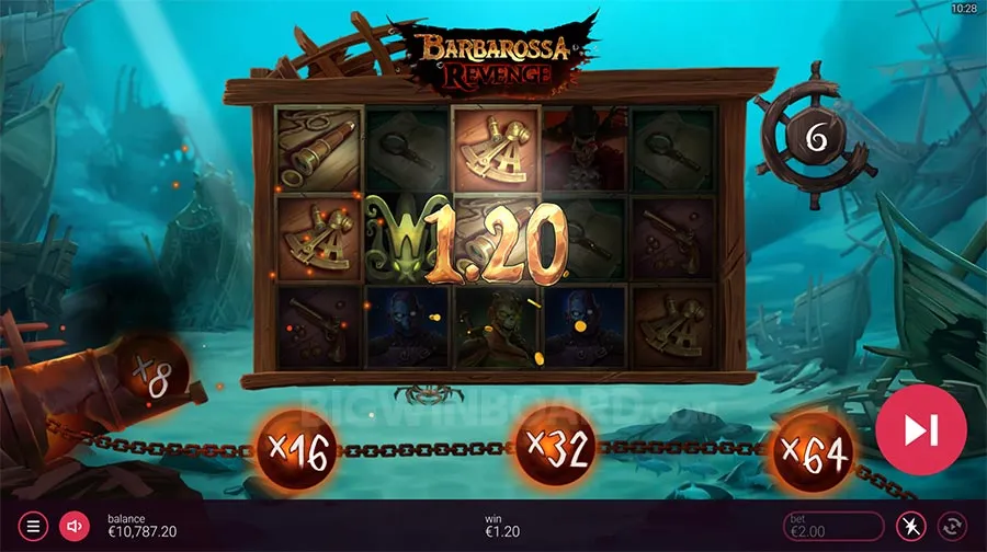 Barbarossa Revenge DoubleMax slot