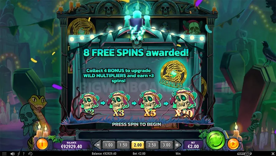 Baron Lord of Saturday slot