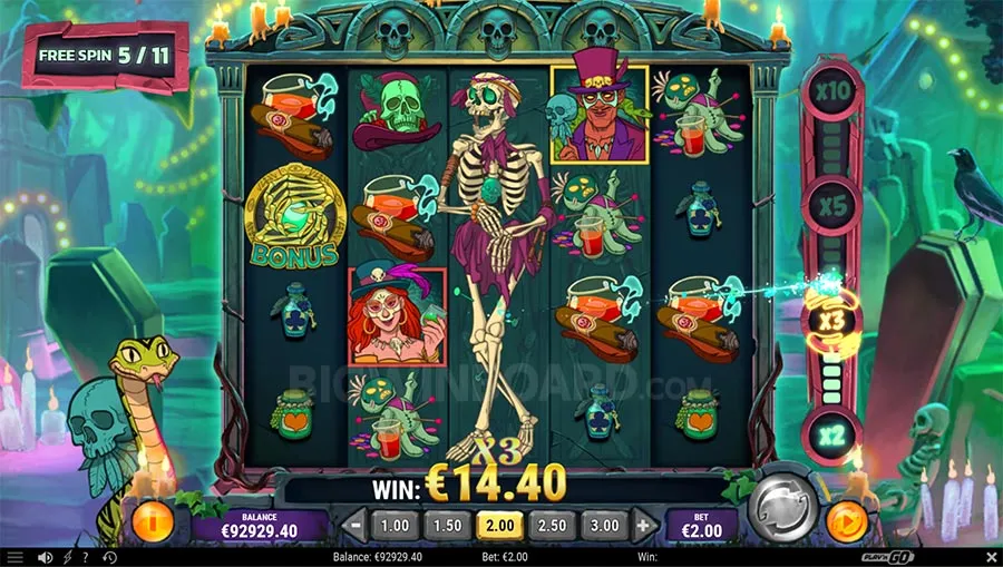Baron Lord of Saturday slot
