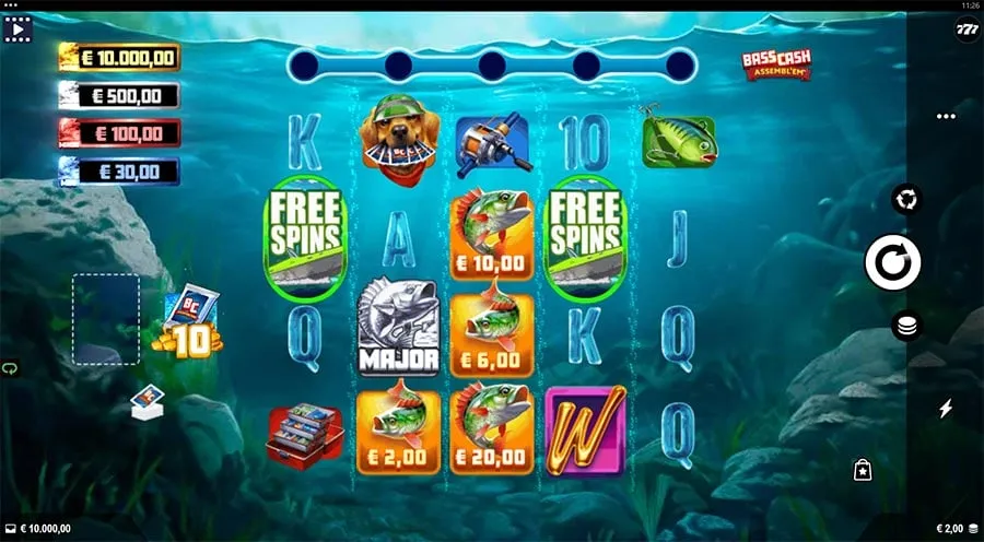 Bass Cash Assembl'Em slot