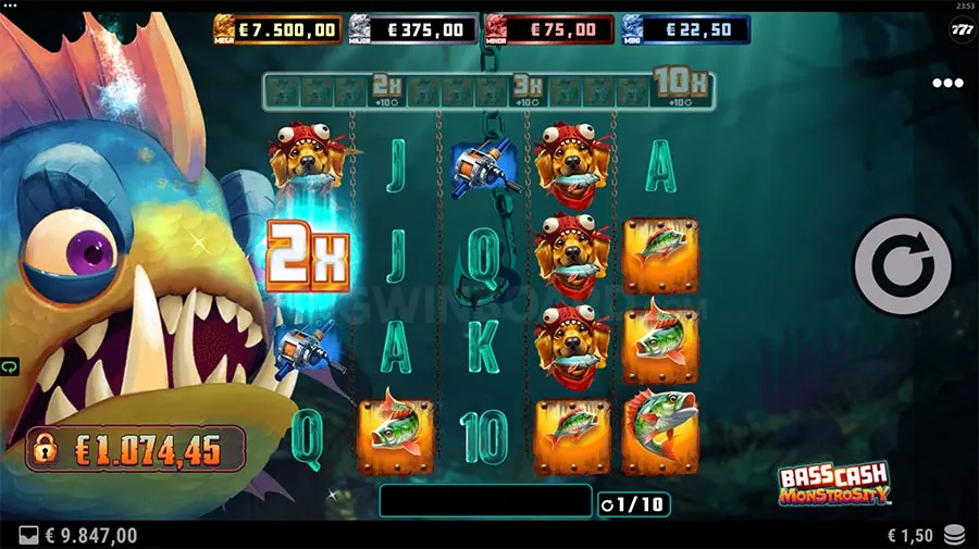 Bass Cash Monstrosity slot