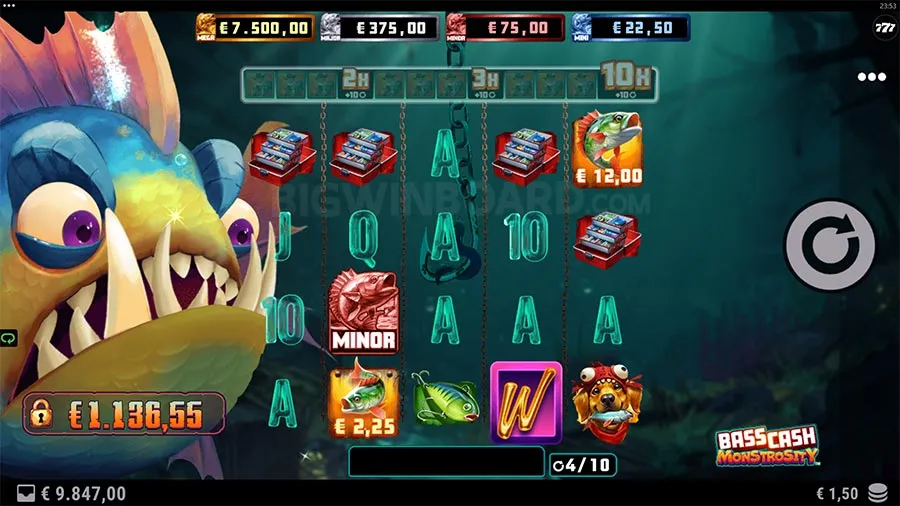 Bass Cash Monstrosity slot