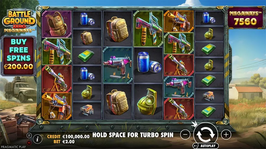 Battle Ground Zero Megaways slot