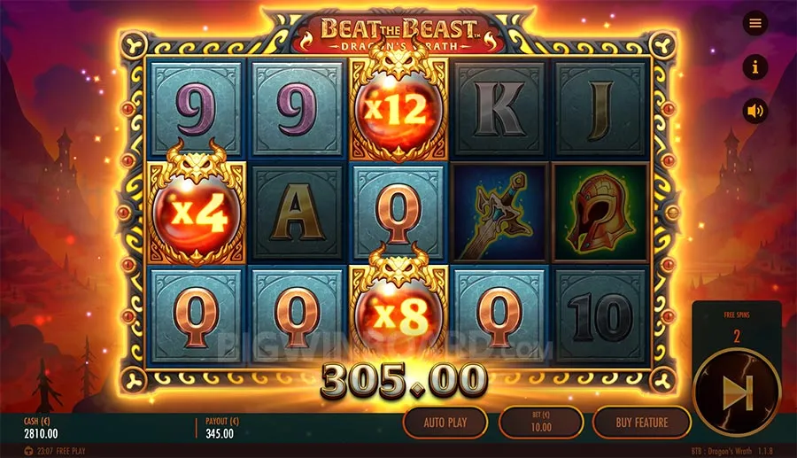 Beat the Beast Dragon’s Wrath slot