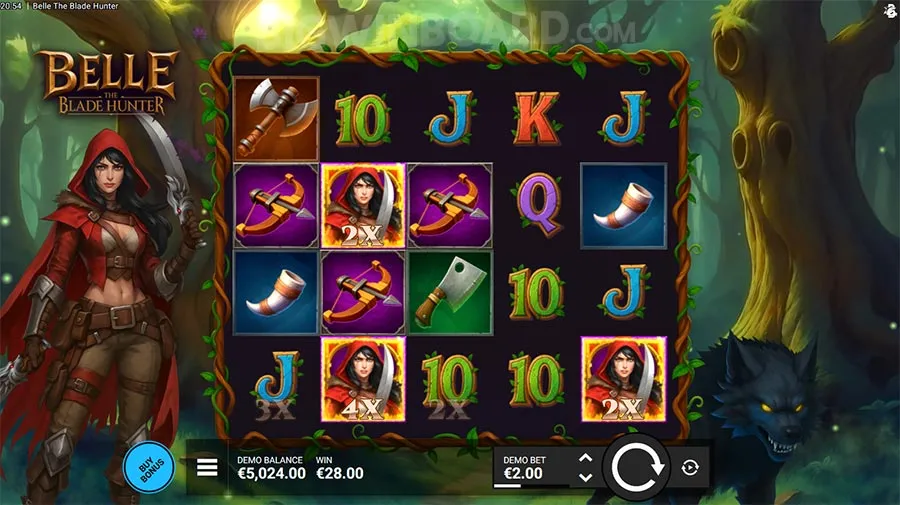 Belle The Blade Hunter slot