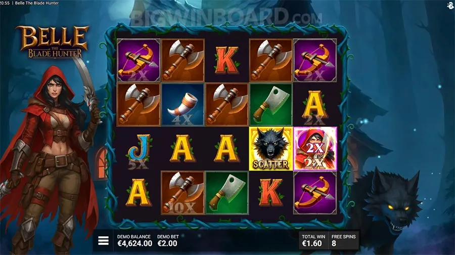 Belle The Blade Hunter slot