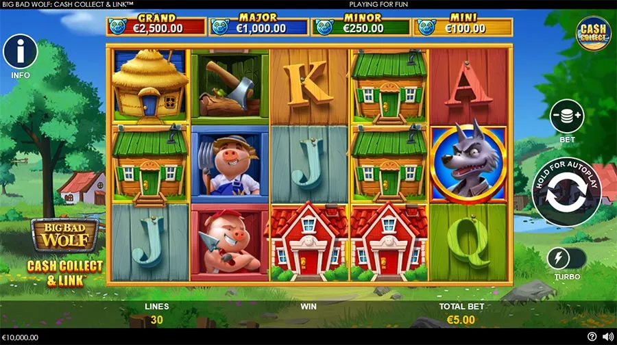Big Bad Wolf Cash Collect & Link slot