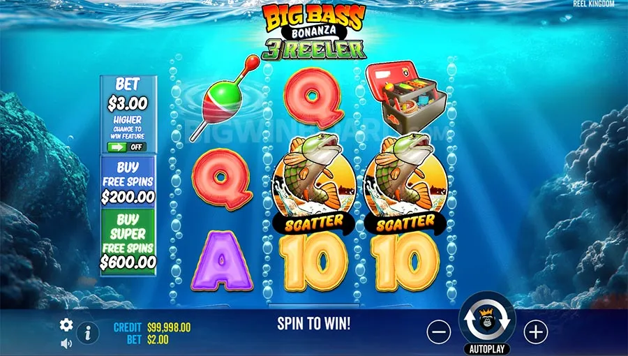 Big Bass 3 Reeler slot