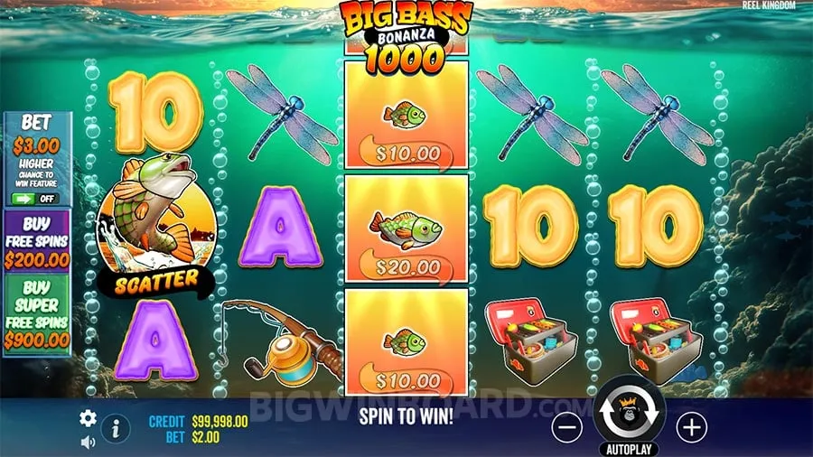 Big Bass Bonanza 1000 slot