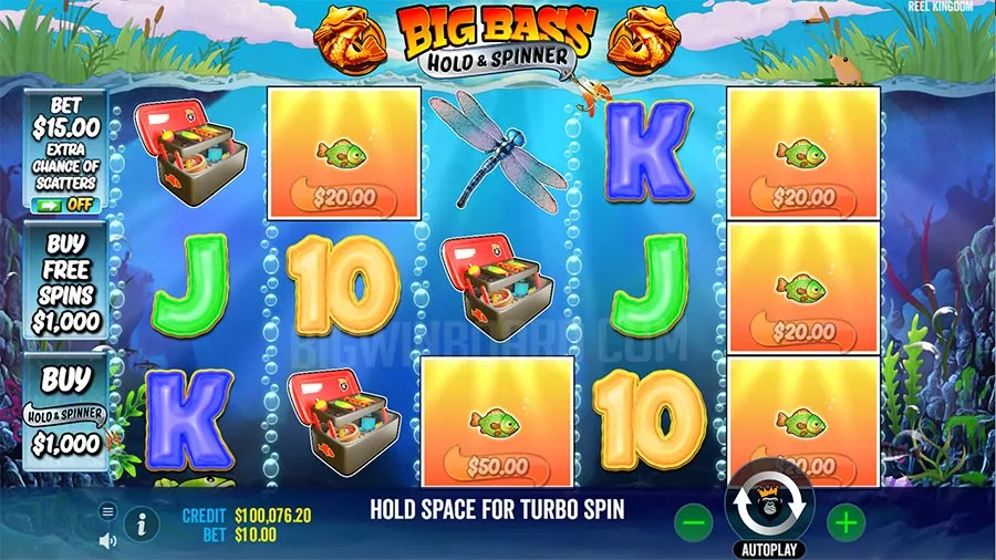 Big Bass Bonanza Hold & Spinner slot