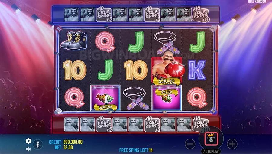 Big Bass Boxing Bonus Round slot