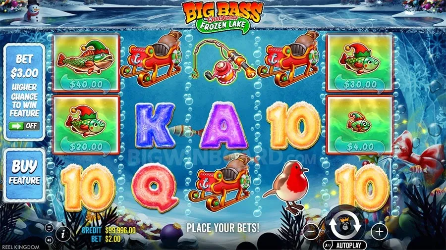 Big Bass Christmas Frozen Lake slot