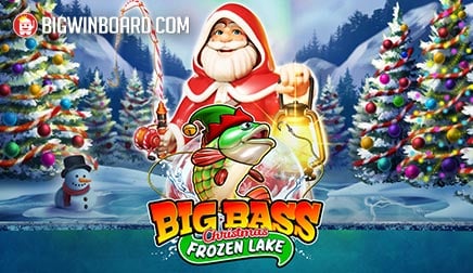 Big Bass Christmas Frozen Lake