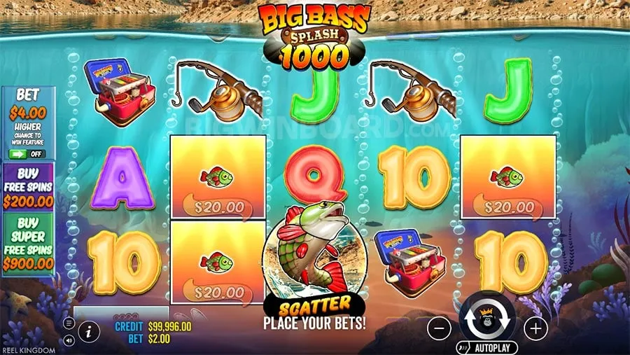 Big Bass Splash 1000 slot