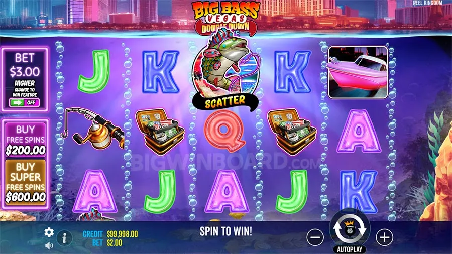 Big Bass Vegas Double Down Deluxe slot