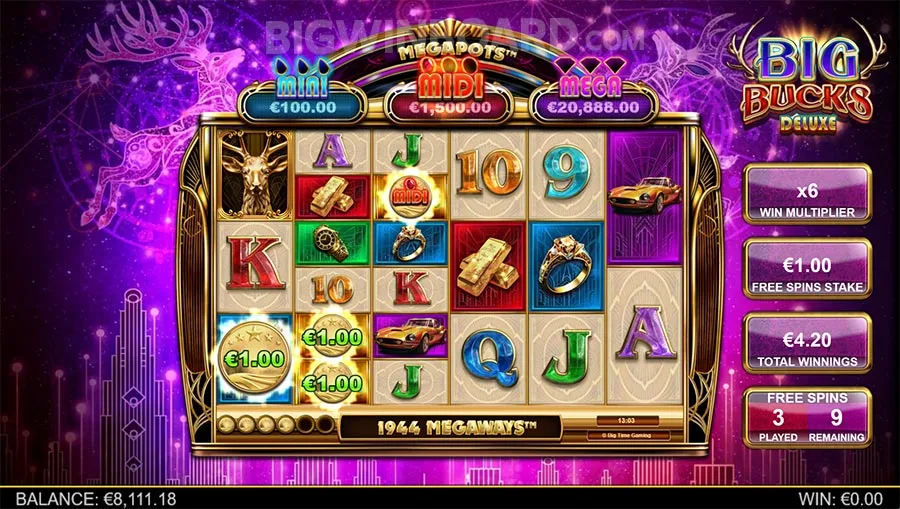 Big Bucks Deluxe slot