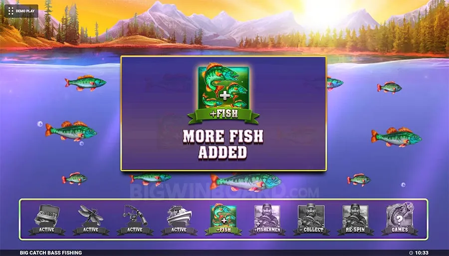 Big Catch Bass Fishing slot