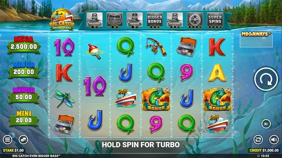 Big Catch Even Bigger Bass 3 slot