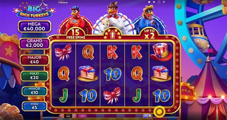 Big Rich Turkeys slot