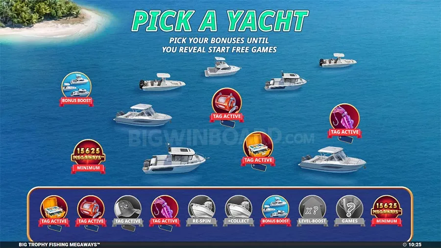 Big Trophy Fishing Megaways slot