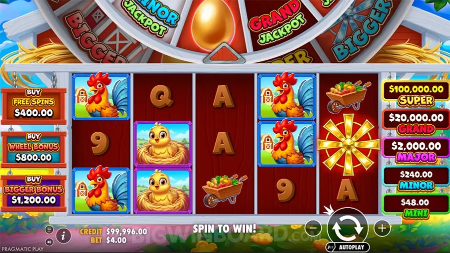 Bigger Barn House Bonanza slot