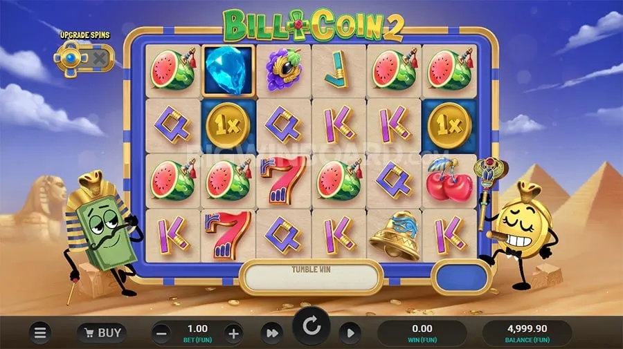 Bill & Coin 2 Mummy Mischief slot
