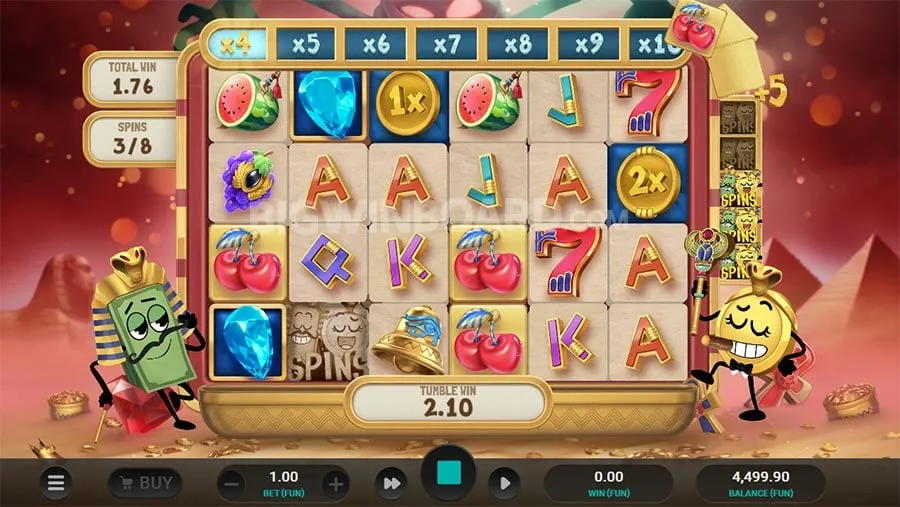 Bill & Coin 2 Mummy Mischief slot