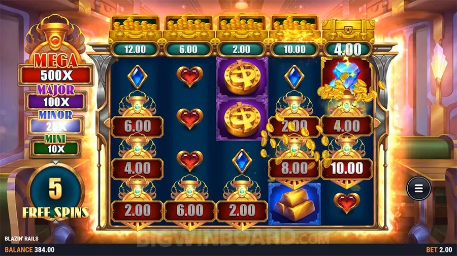 Blazin' Rails slot