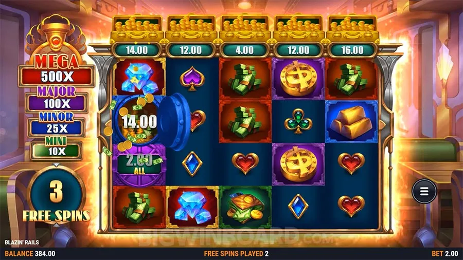 Blazin' Rails slot