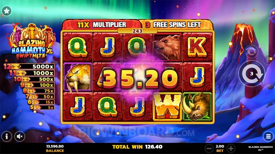 Blazing Mammoth XL slot