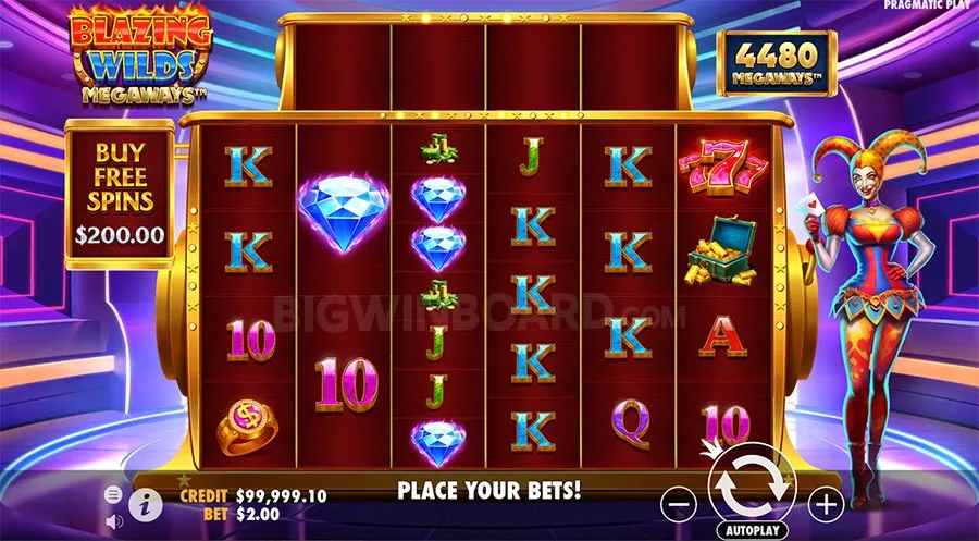 Blazing Wilds Megaways slot