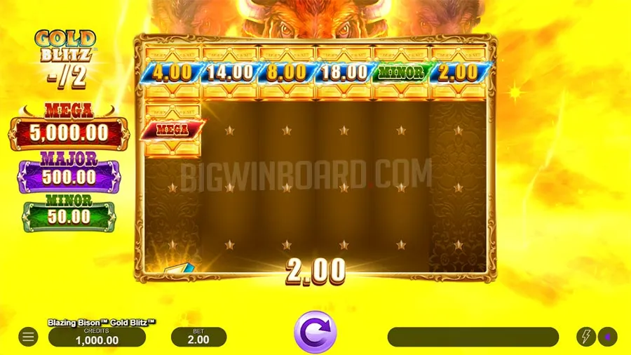 Blazing Bison Gold Blitz slot