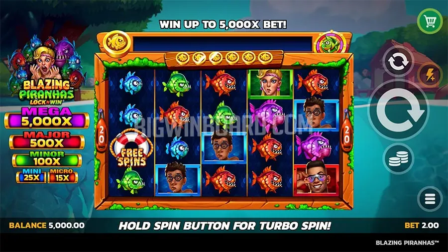 Blazing Piranhas slot