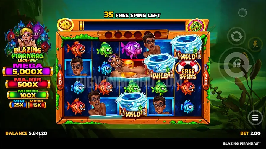 Blazing Piranhas slot