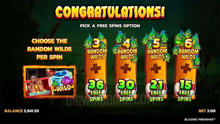 Blazing Piranhas slot