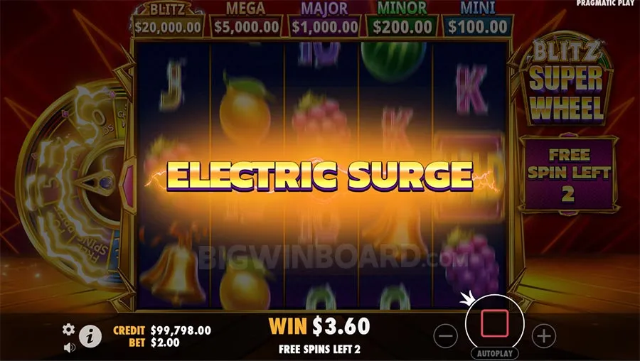 Blitz Super Wheel slot