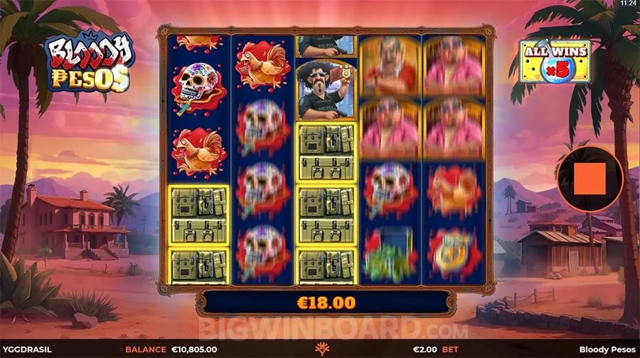 Bloody Pesos slot