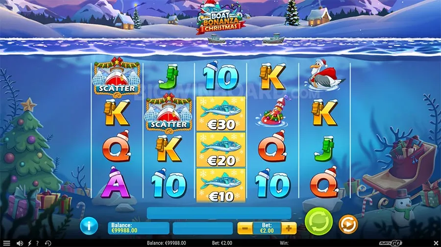 Boat Bonanza Christmas slot