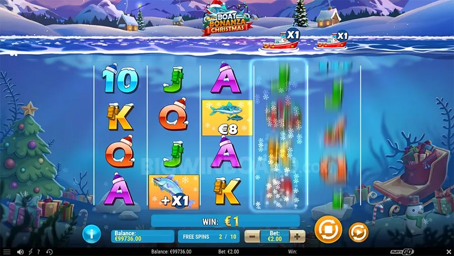 Boat Bonanza Christmas slot