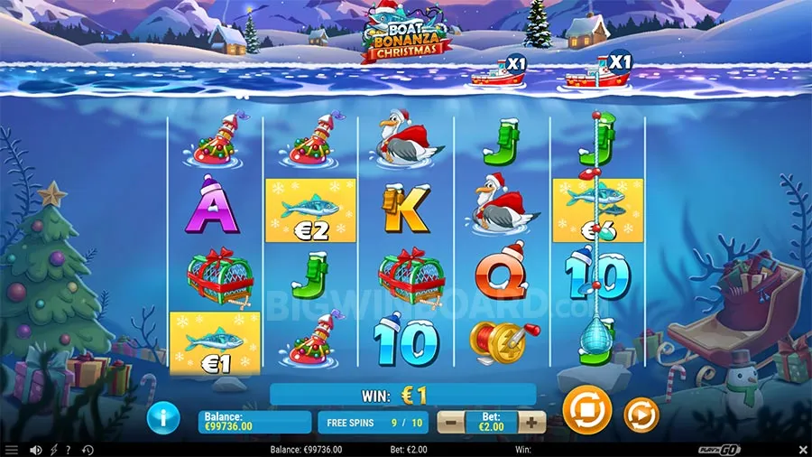 Boat Bonanza Christmas slot
