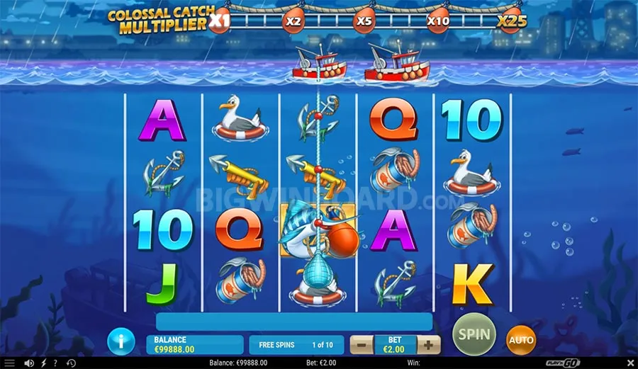Boat Bonanza Colossal Catch slot
