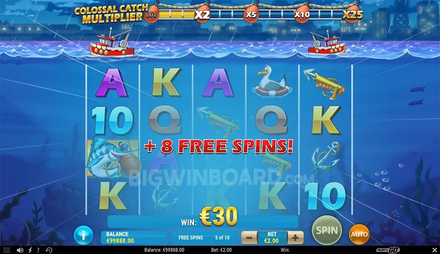Boat Bonanza Colossal Catch slot