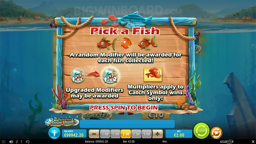 Boat Bonanza Down Under slot