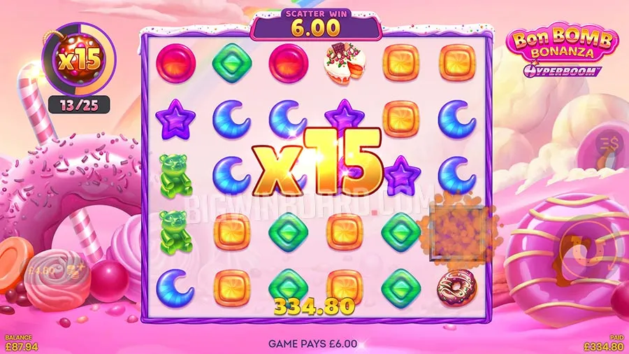 Bon Bomb Bonanza Hyperboom slot