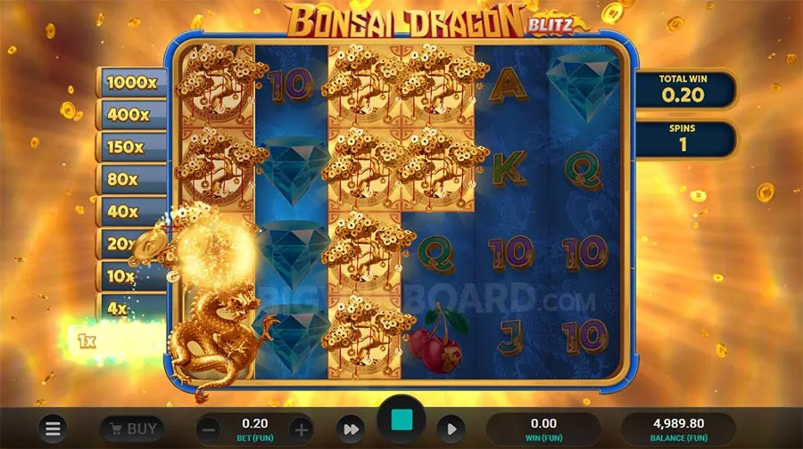 Bonsai Dragon Blitz Dream Drop slot