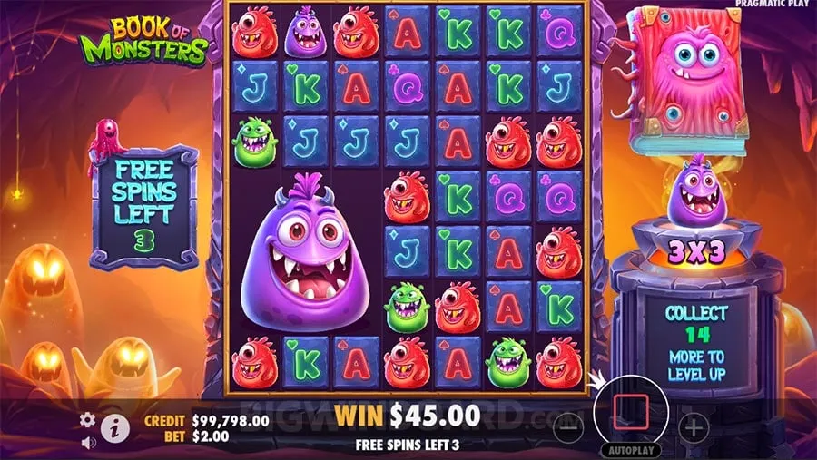 Book of Monsters slot