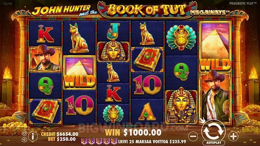 Book of Tut Megaways slot