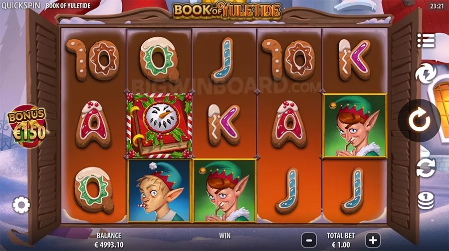 Book of Yuletide slot